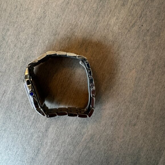 Panther Watch Silver 27MM large size SLIM WRIST 6" - Picture 2 of 6